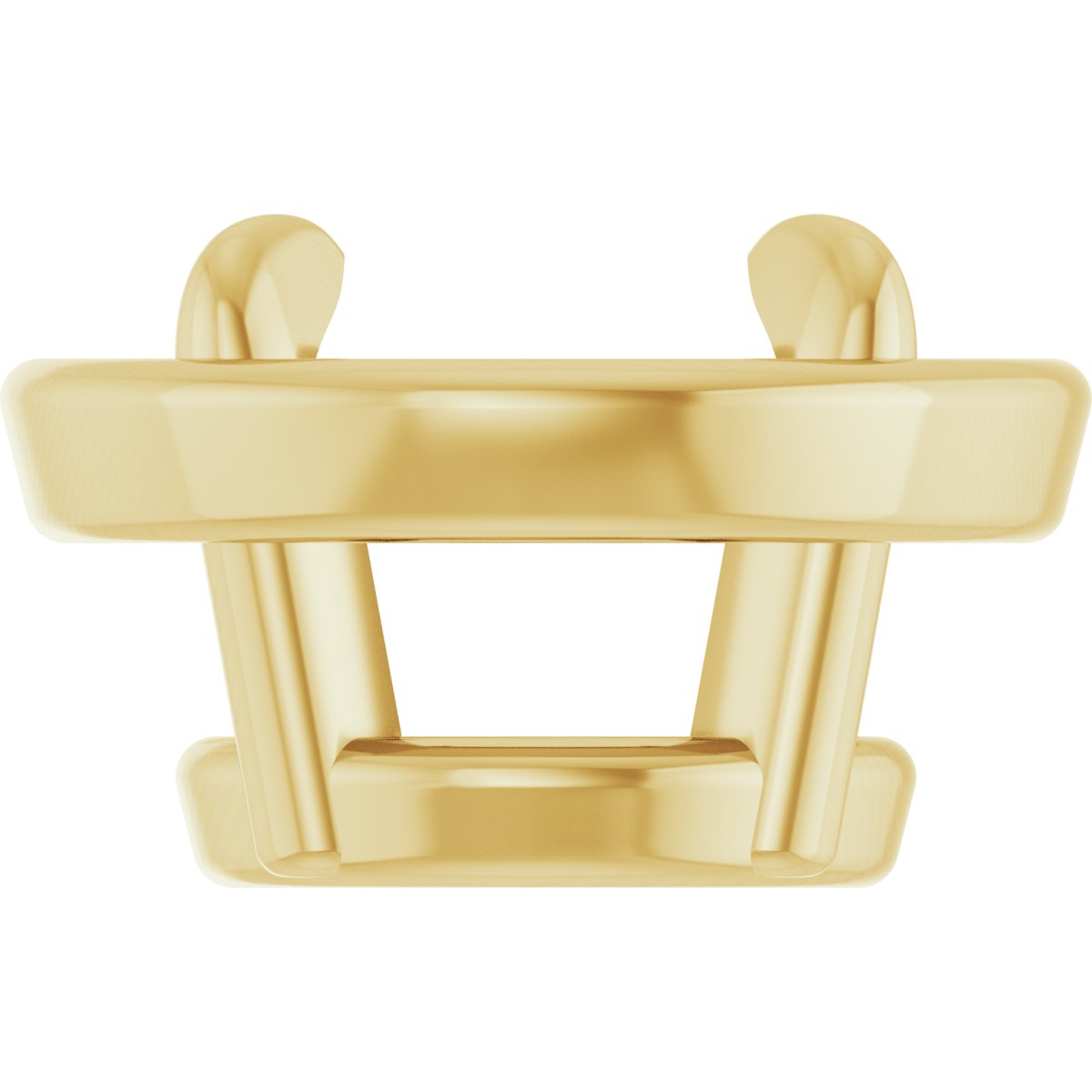 Round 4-Prong Claw Bezel-Style Basket Setting