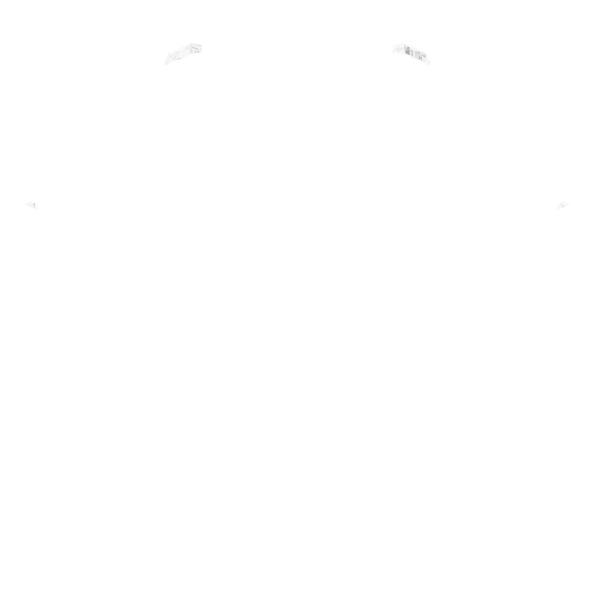 Alternative view of 2 CTW Natural Diamond Anniversary Band – 14K White Gold