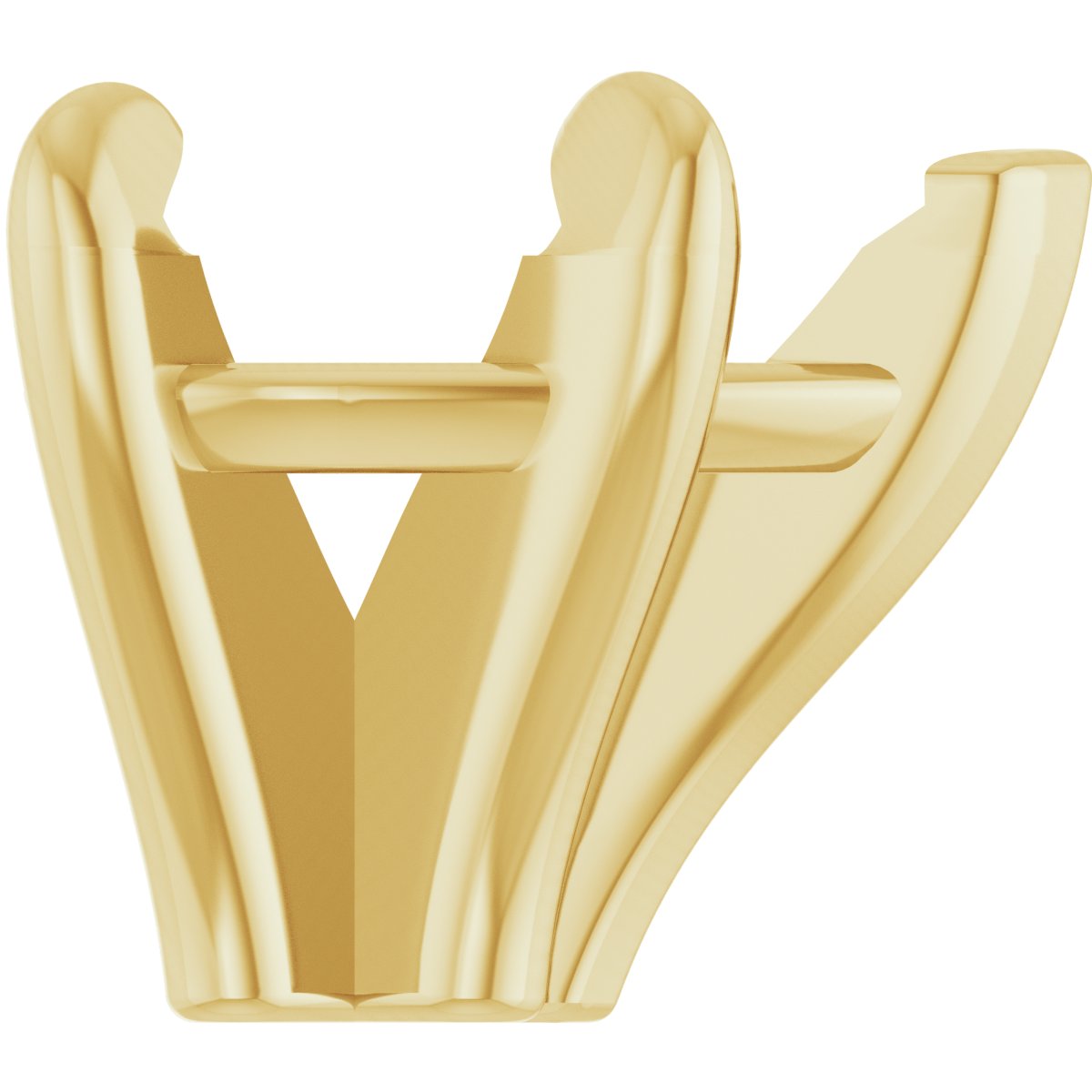 4-Prong Pre-Notched Claw Shank Setting