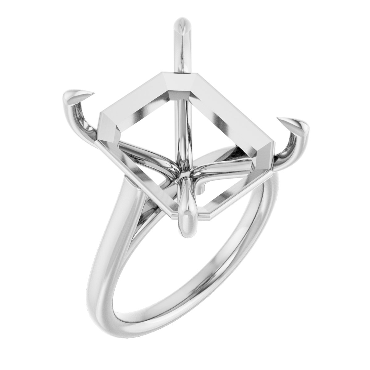 Claw-Pong Engagement Ring or Band
