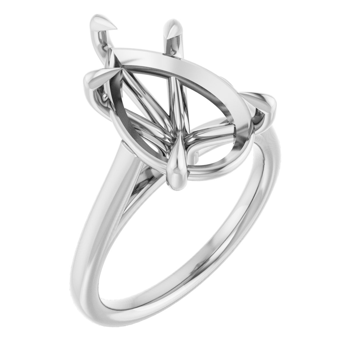 Claw-Pong Engagement Ring or Band