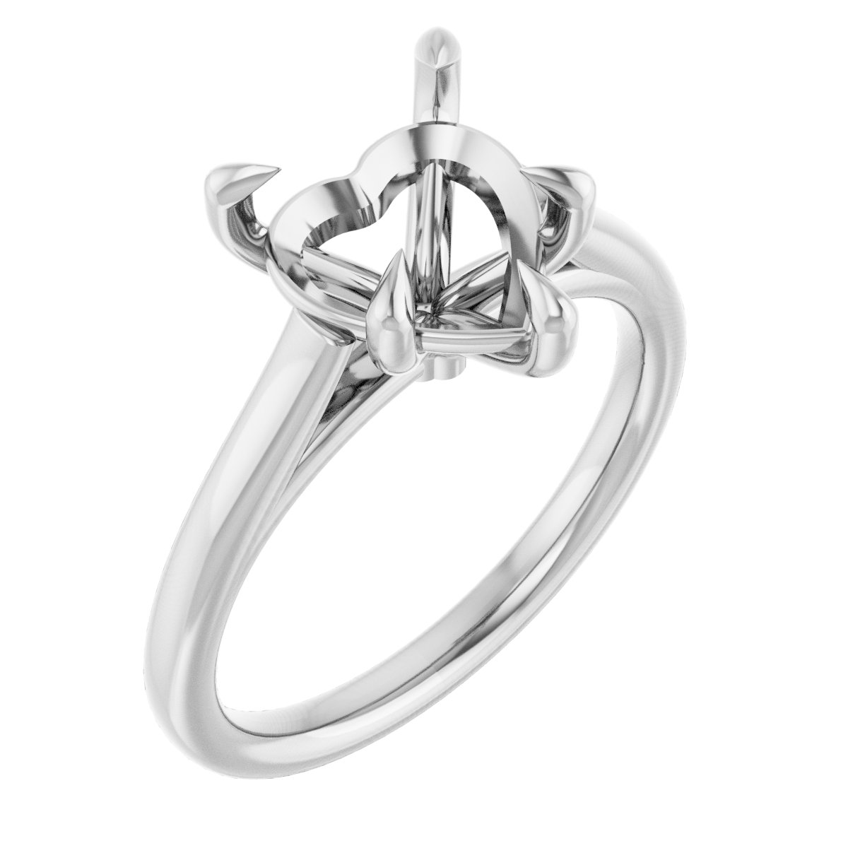 Claw-Pong Engagement Ring or Band