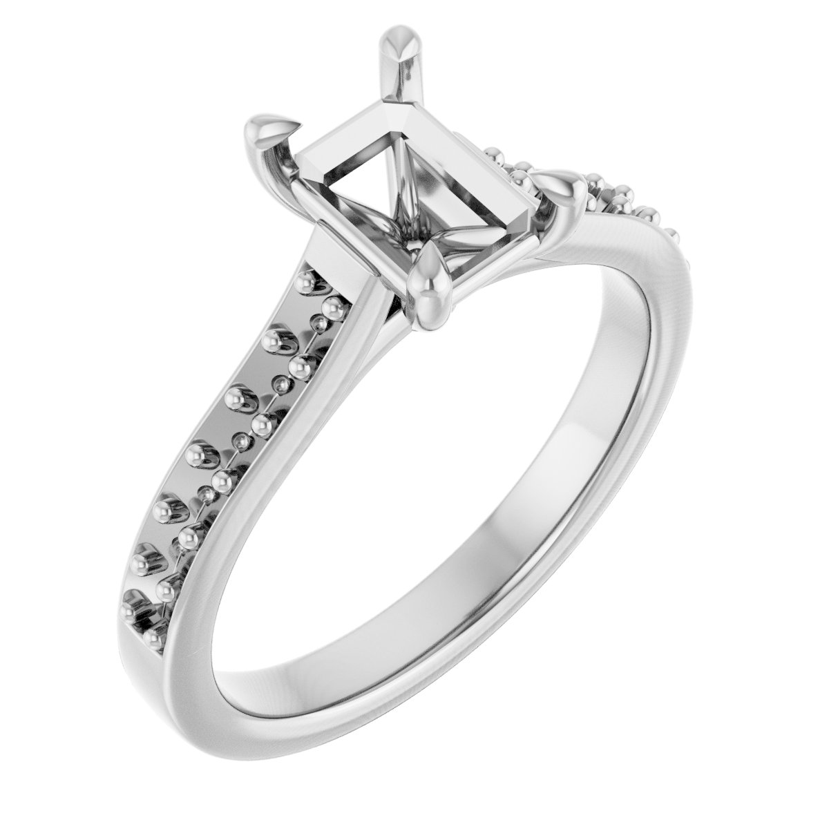 Claw-Prong Engagement Ring