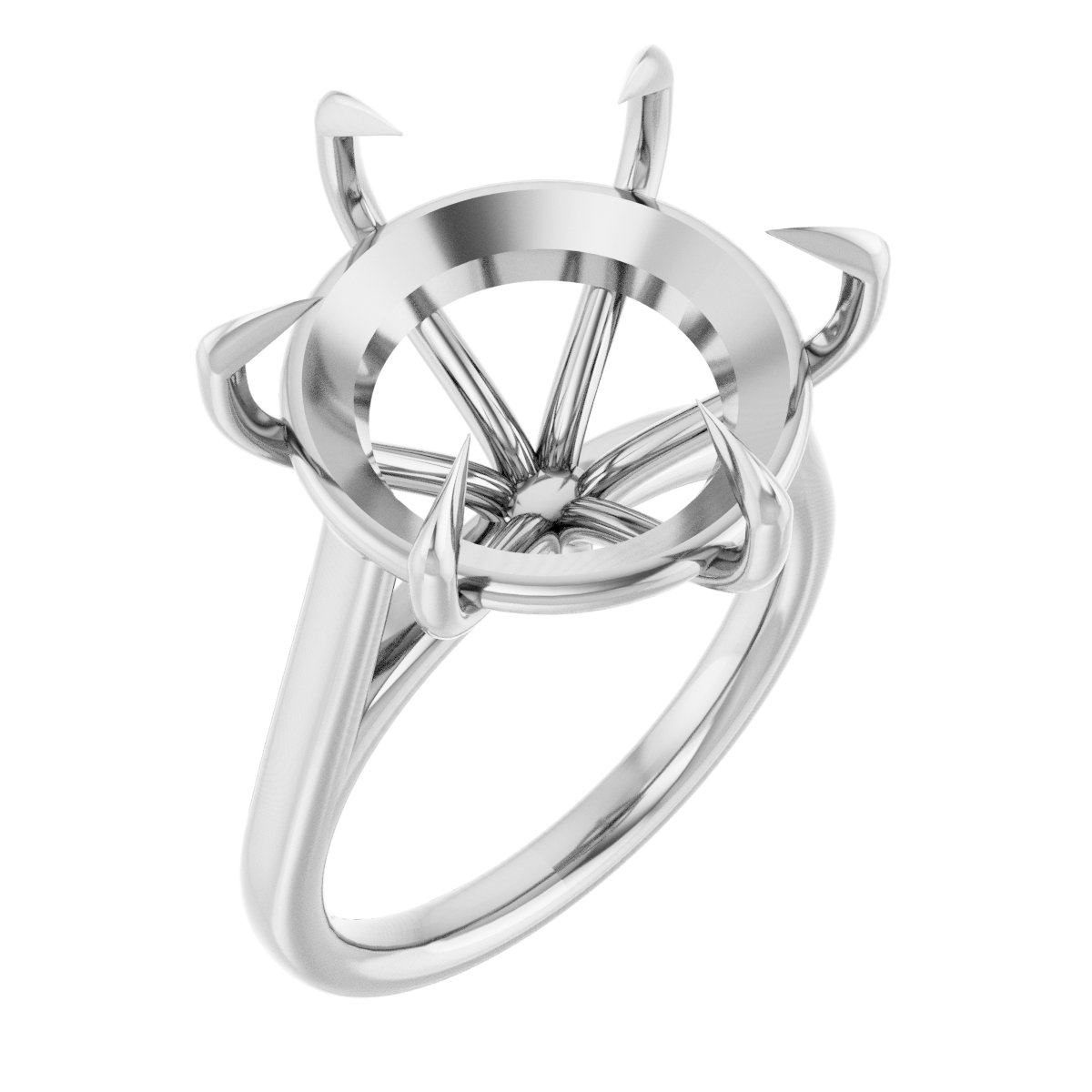 Claw-Pong Engagement Ring or Band