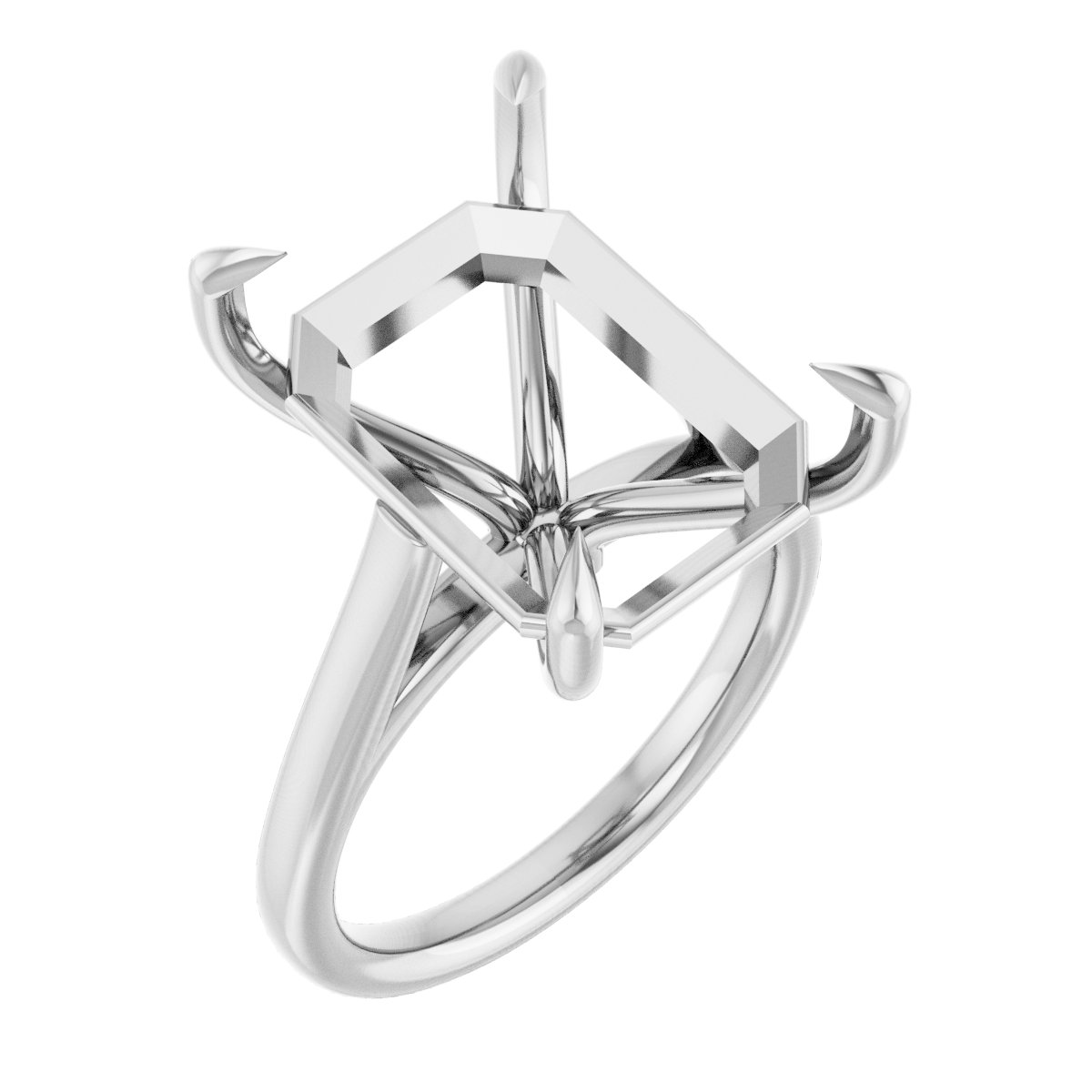 Claw-Pong Engagement Ring or Band