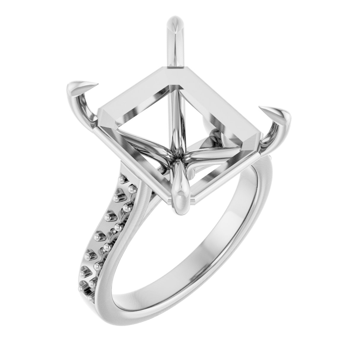 Claw-Prong Engagement Ring