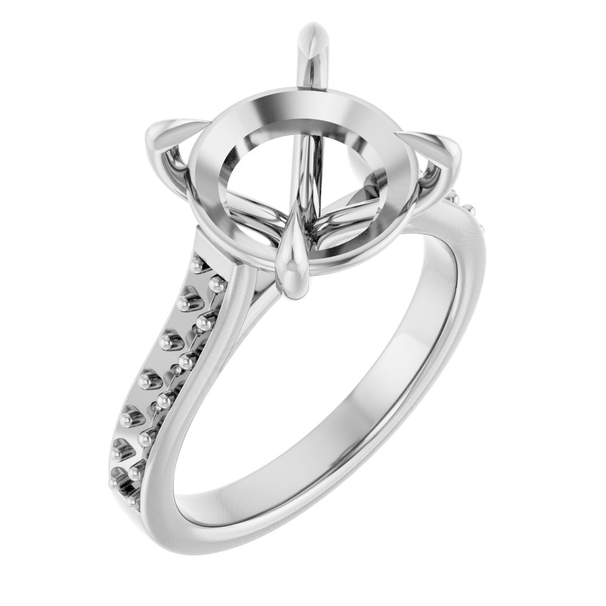 Claw-Prong Engagement Ring