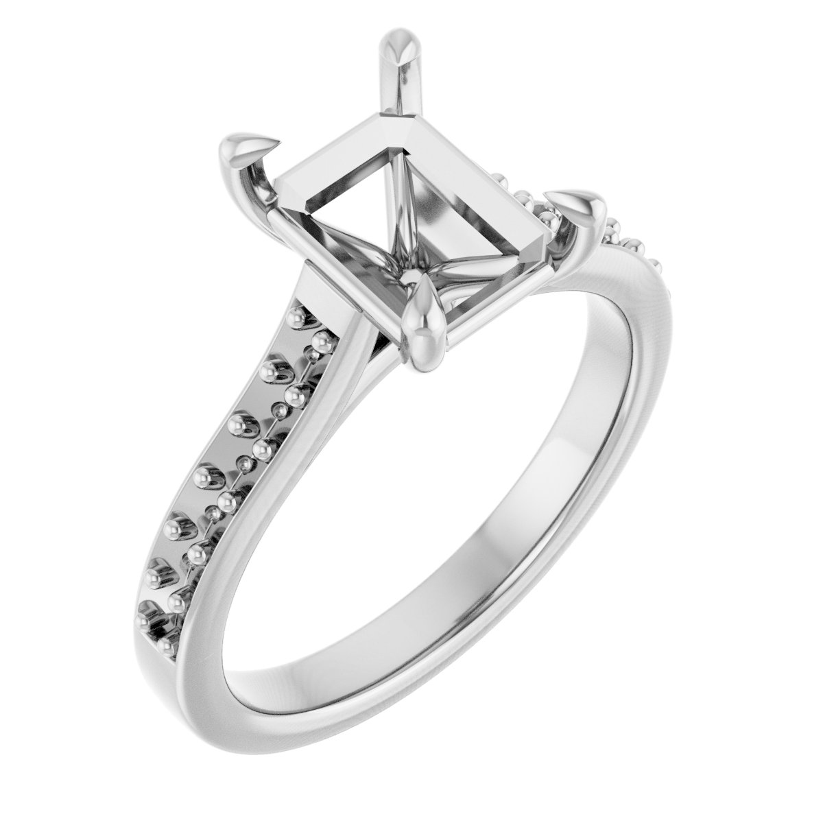 Claw-Prong Engagement Ring