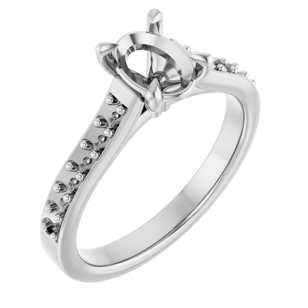 Claw-Prong Engagement Ring