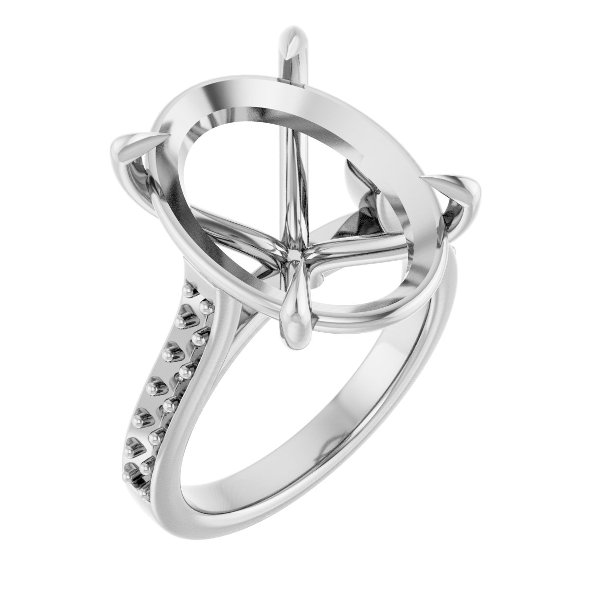 Claw-Prong Engagement Ring