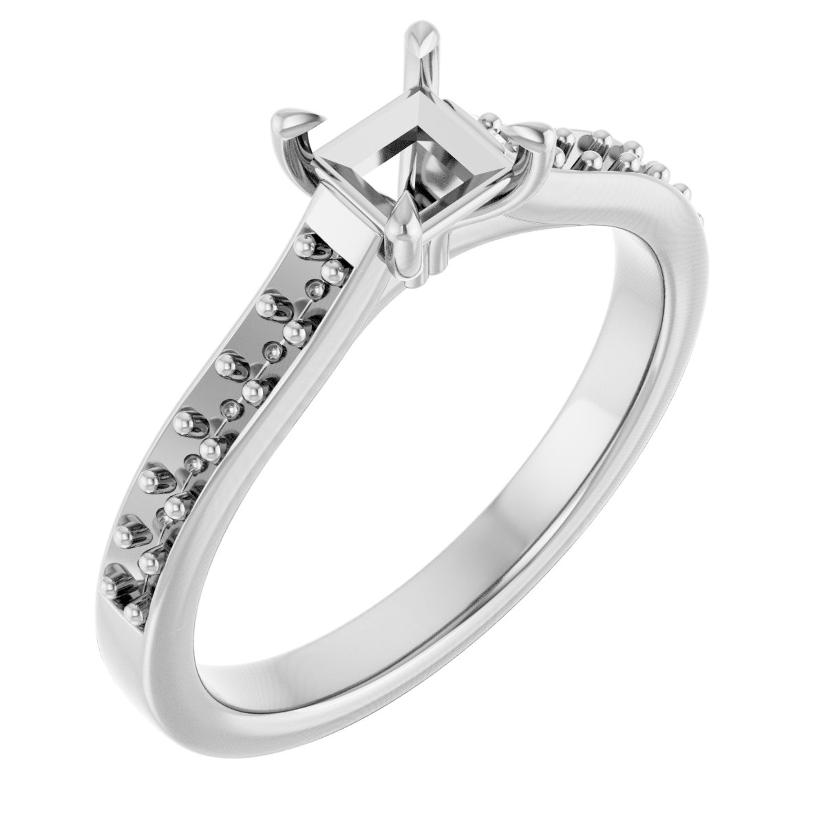 Claw-Prong Engagement Ring