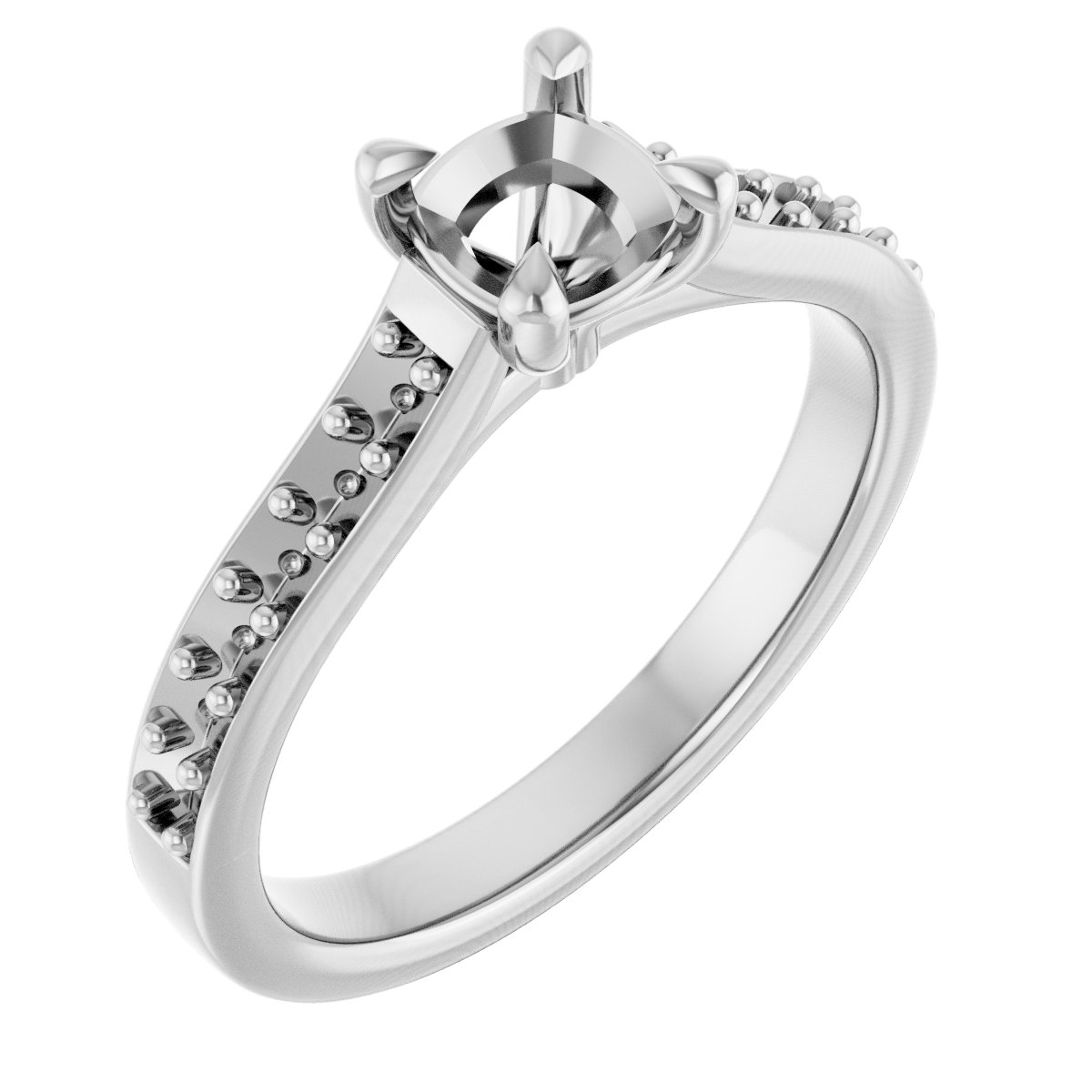 Claw-Prong Engagement Ring