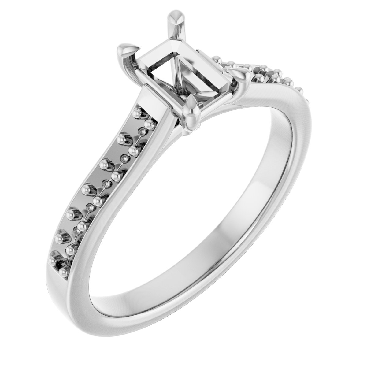 Claw-Prong Engagement Ring