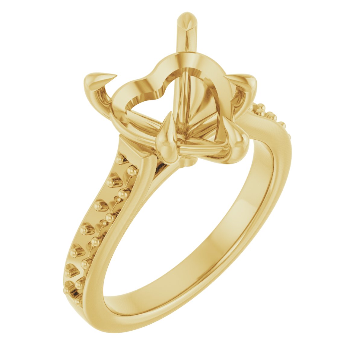 Claw-Prong Engagement Ring