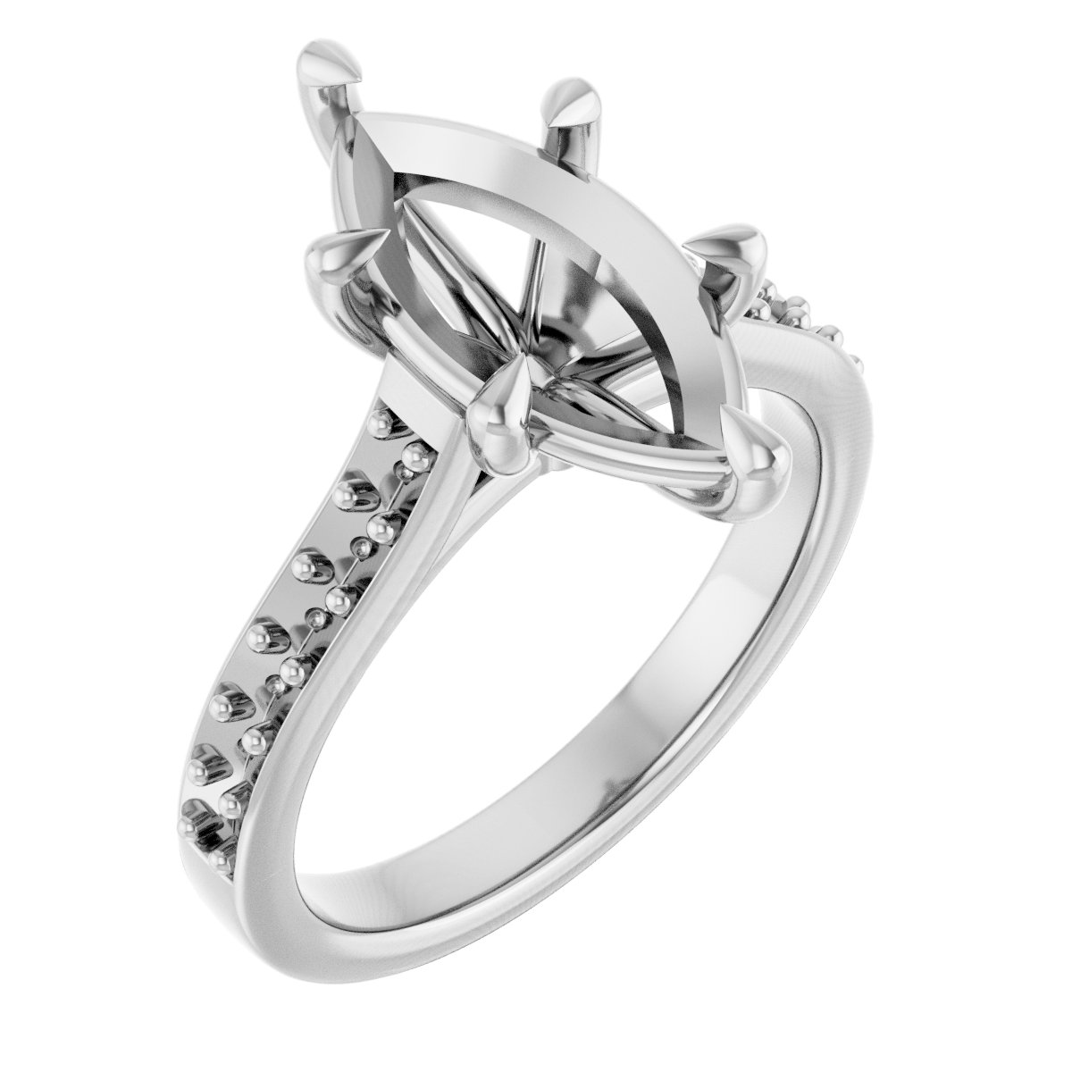Claw-Prong Engagement Ring