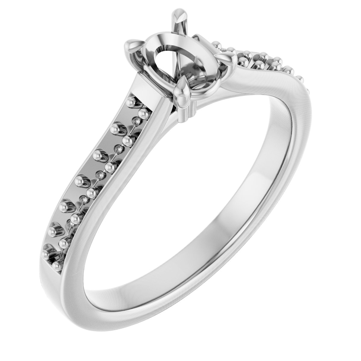 Claw-Prong Engagement Ring