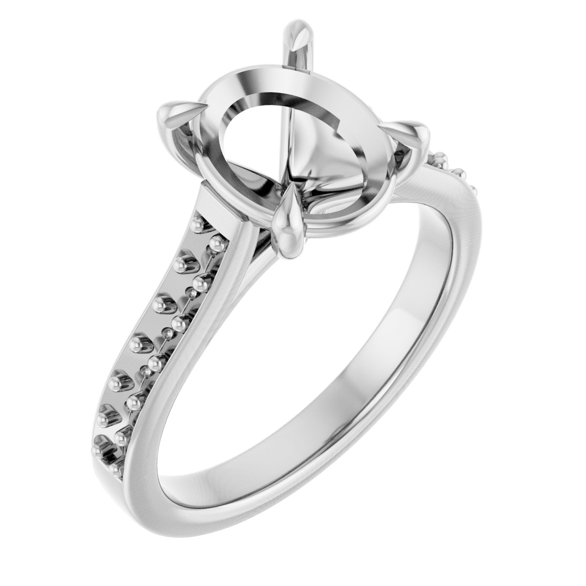 Claw-Prong Engagement Ring