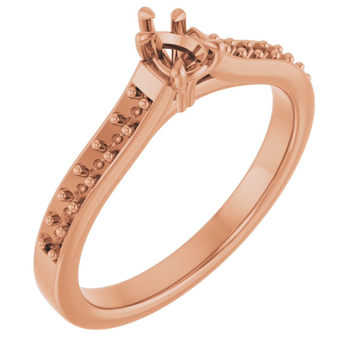 Claw-Prong Engagement Ring