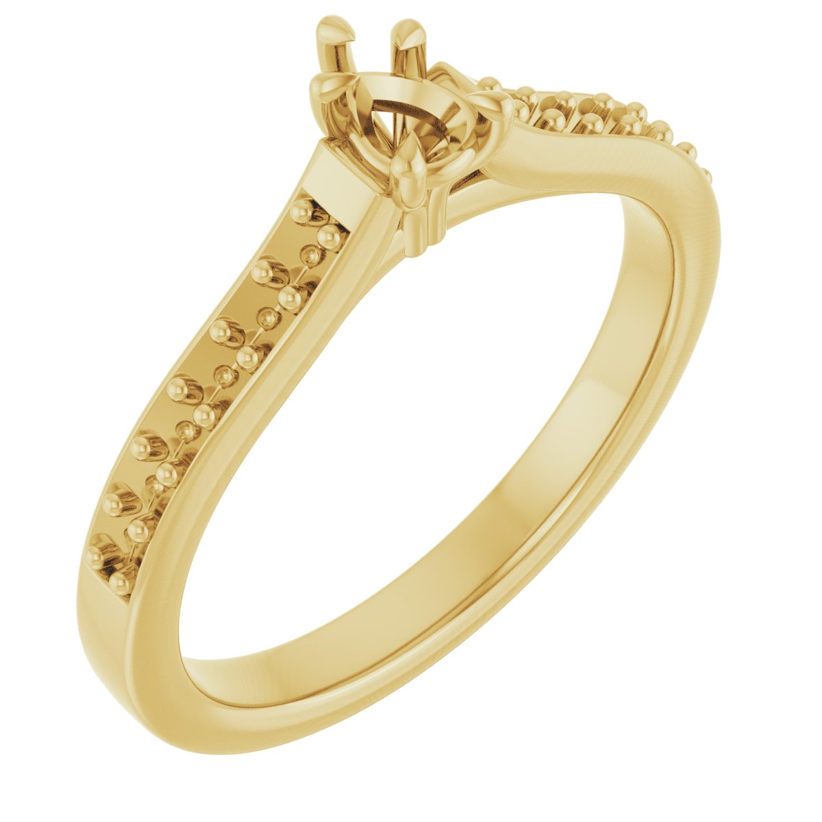 Claw-Prong Engagement Ring