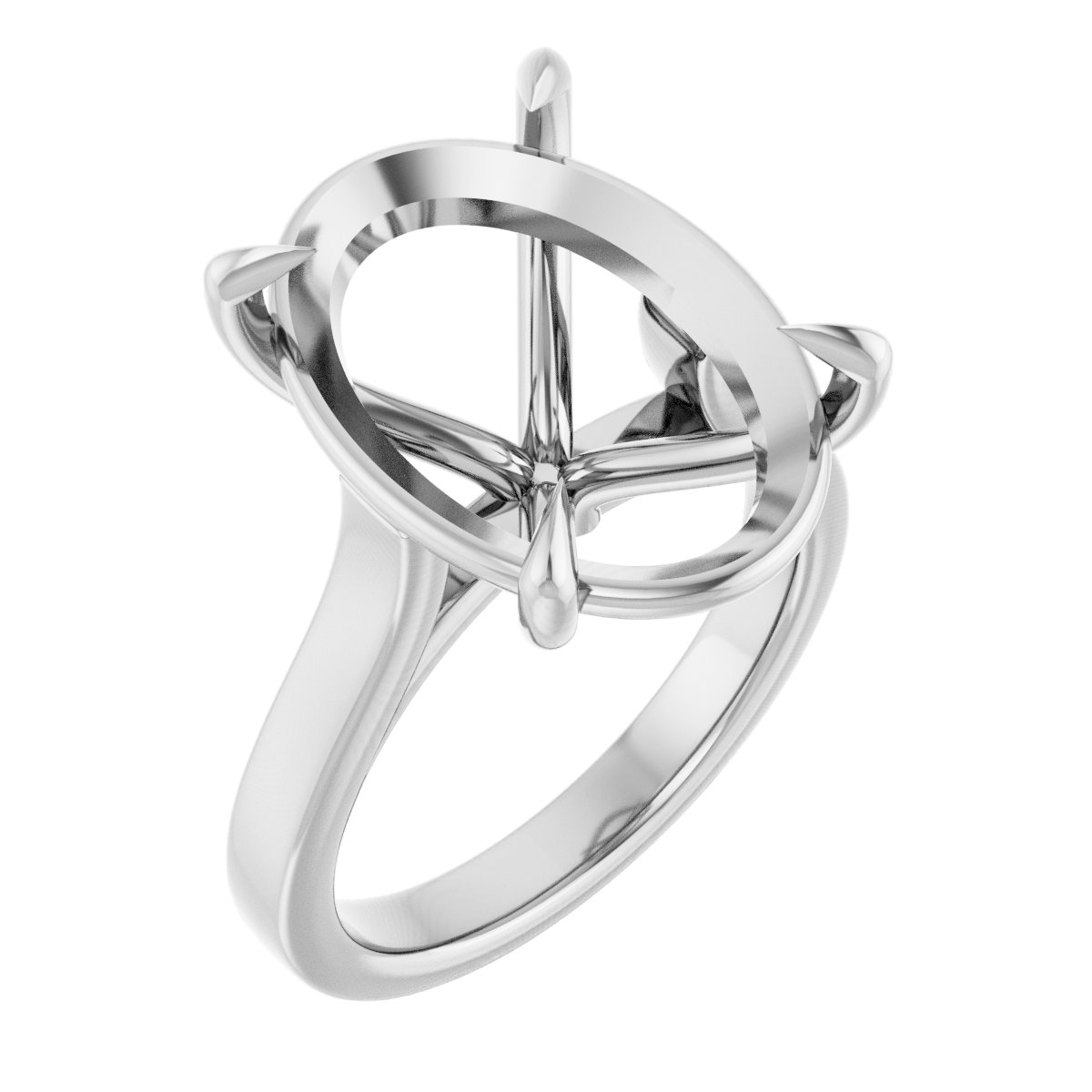Claw-Prong Engagement Ring