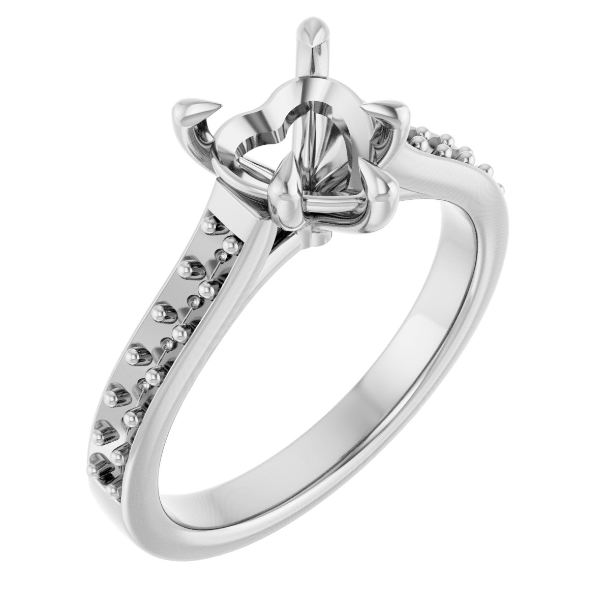 Claw-Prong Engagement Ring