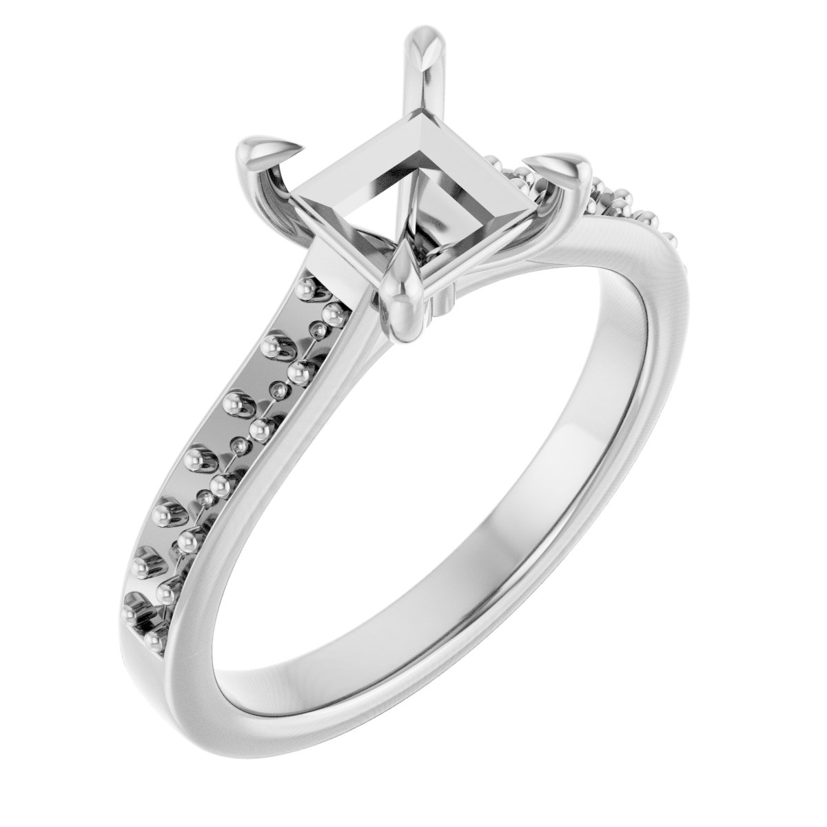 Claw-Prong Engagement Ring