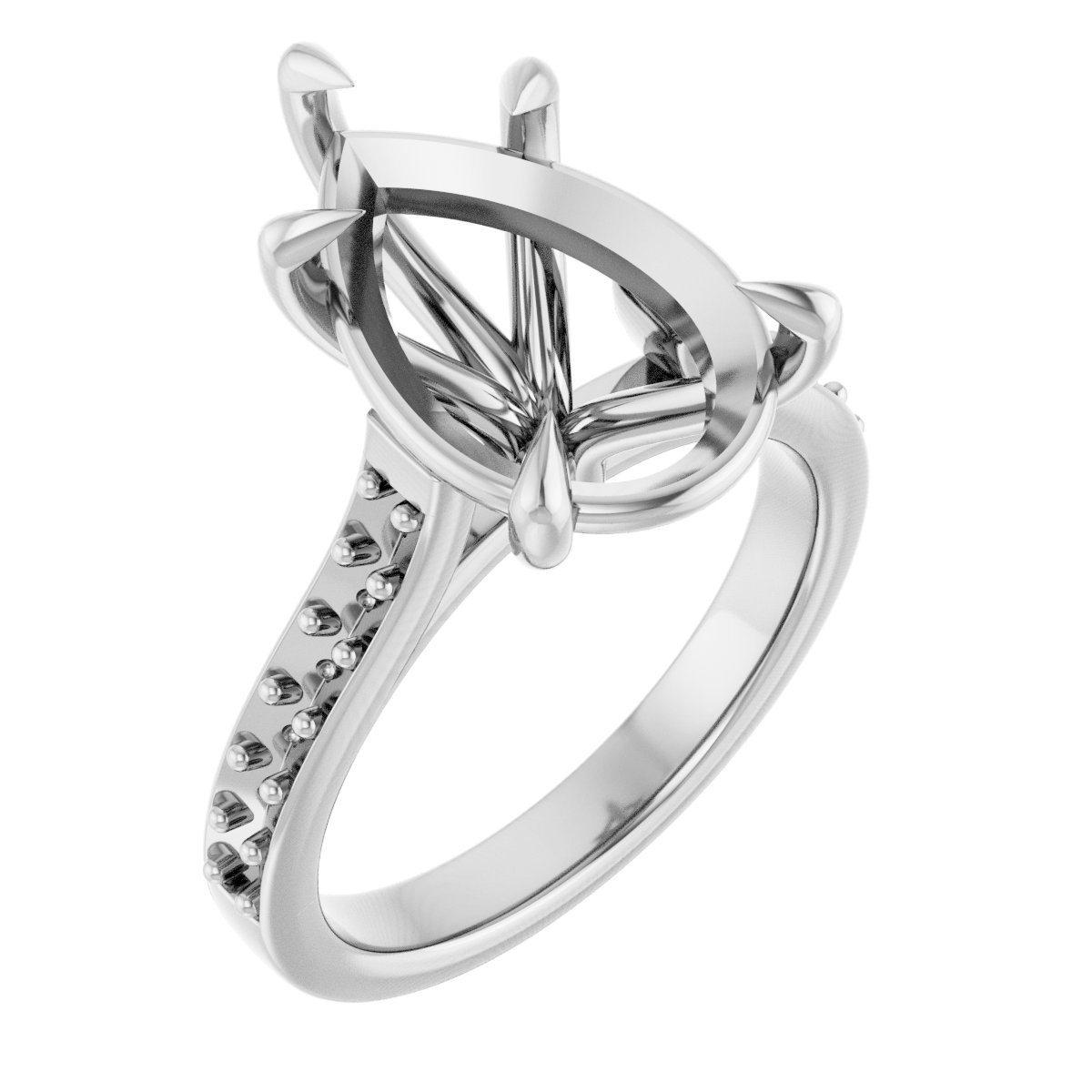 Claw-Prong Engagement Ring