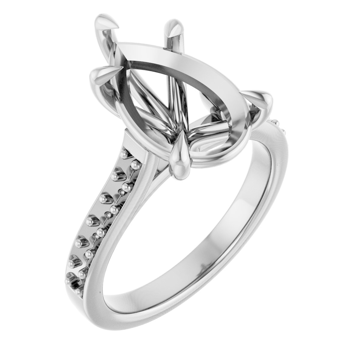 Claw-Prong Engagement Ring