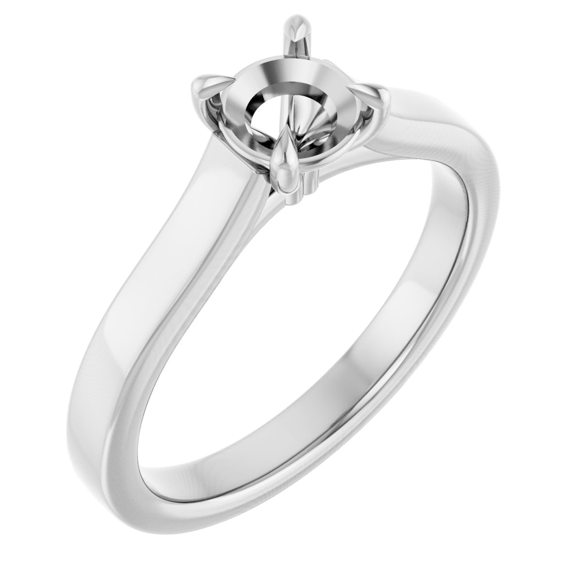 Claw-Prong Engagement Ring