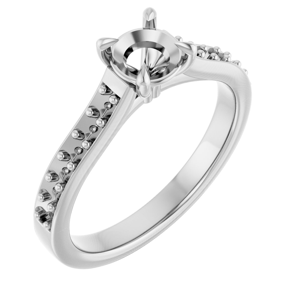 Claw-Prong Engagement Ring
