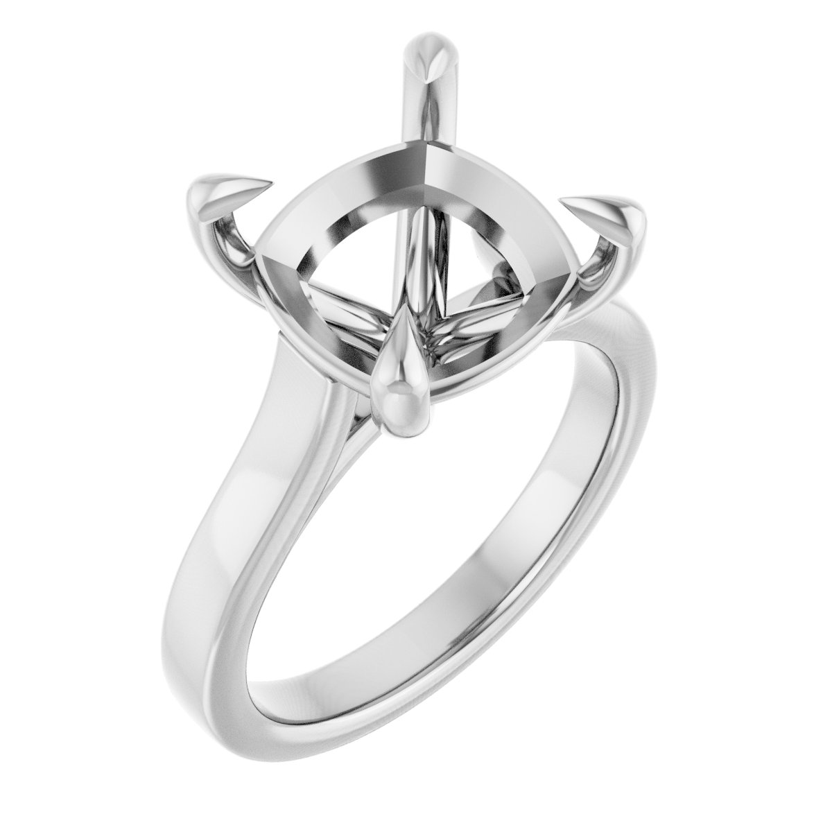 Claw-Prong Engagement Ring