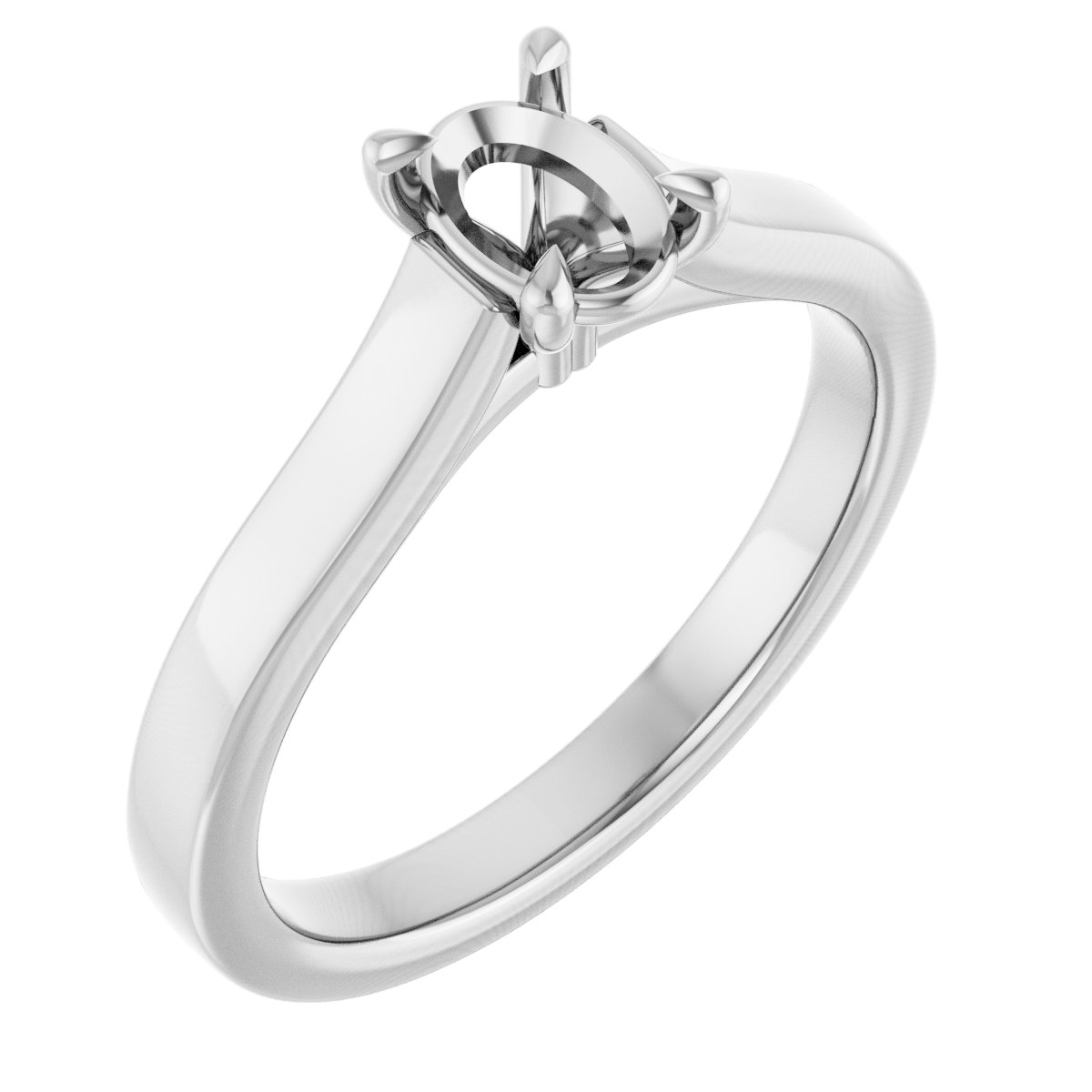 Claw-Prong Engagement Ring