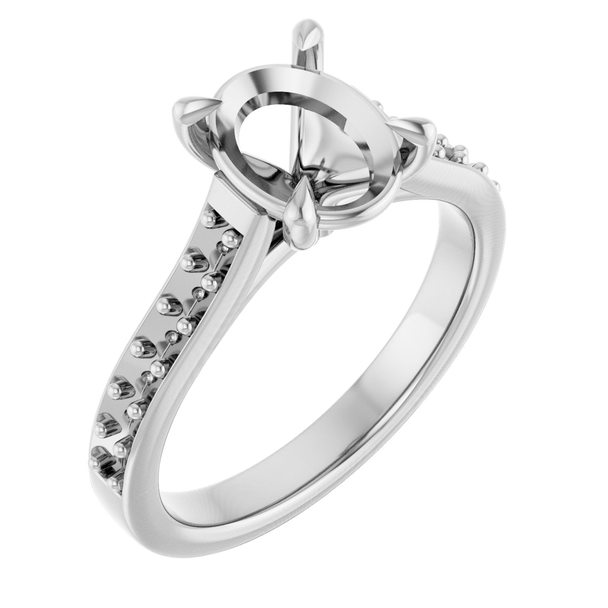 Claw-Prong Engagement Ring