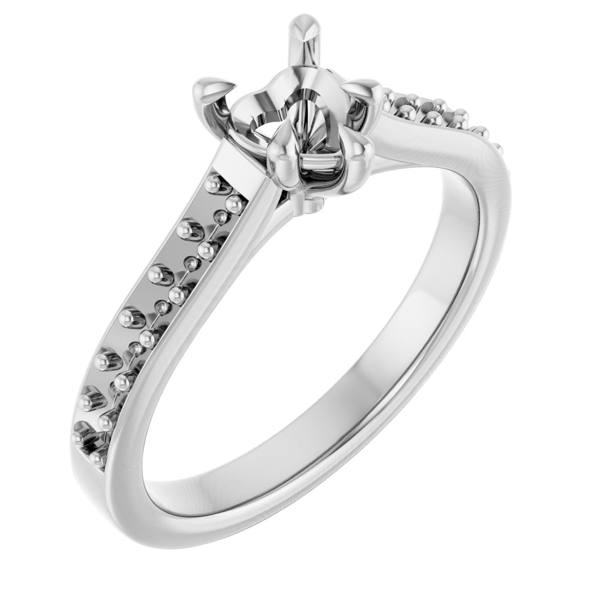 Claw-Prong Engagement Ring