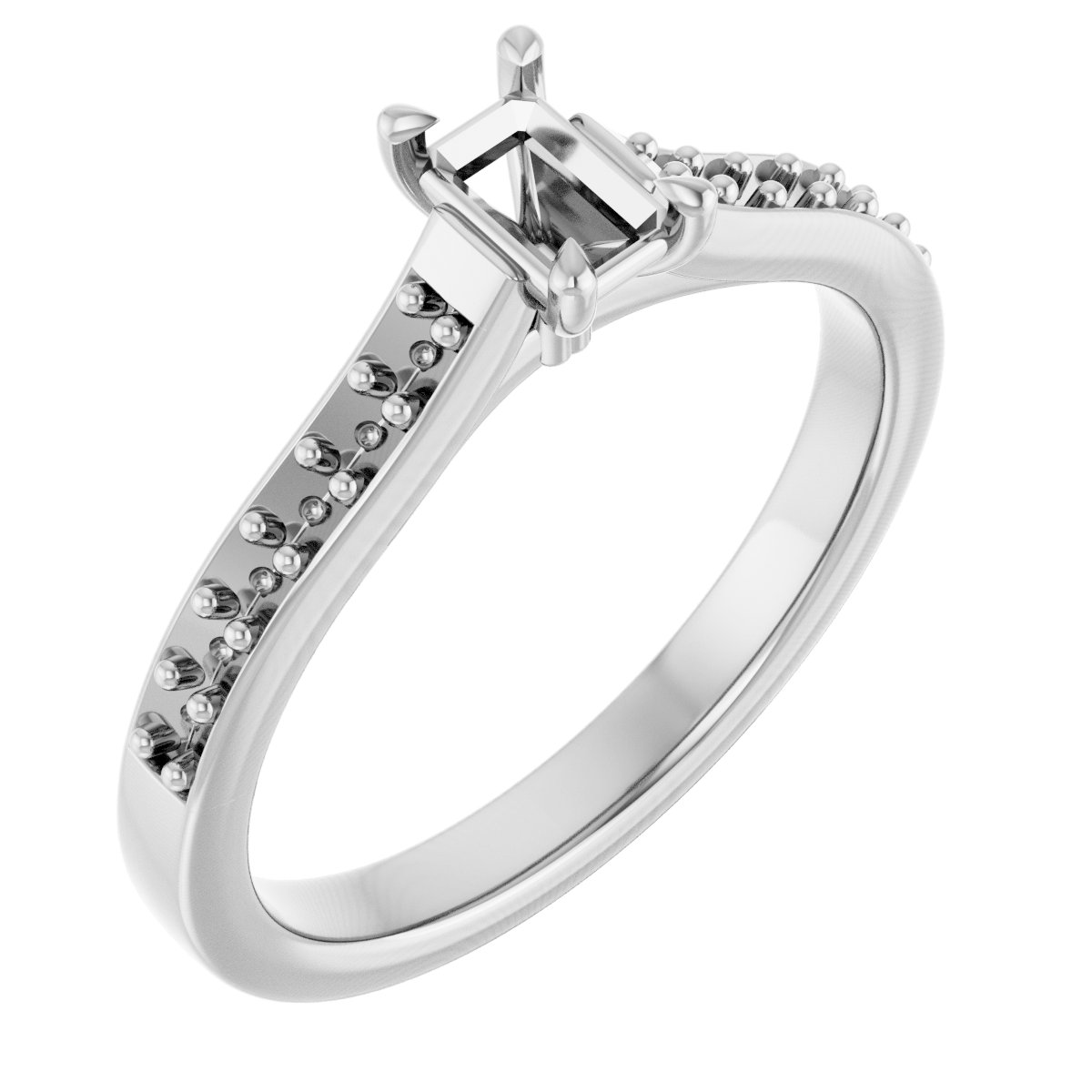 Claw-Prong Engagement Ring