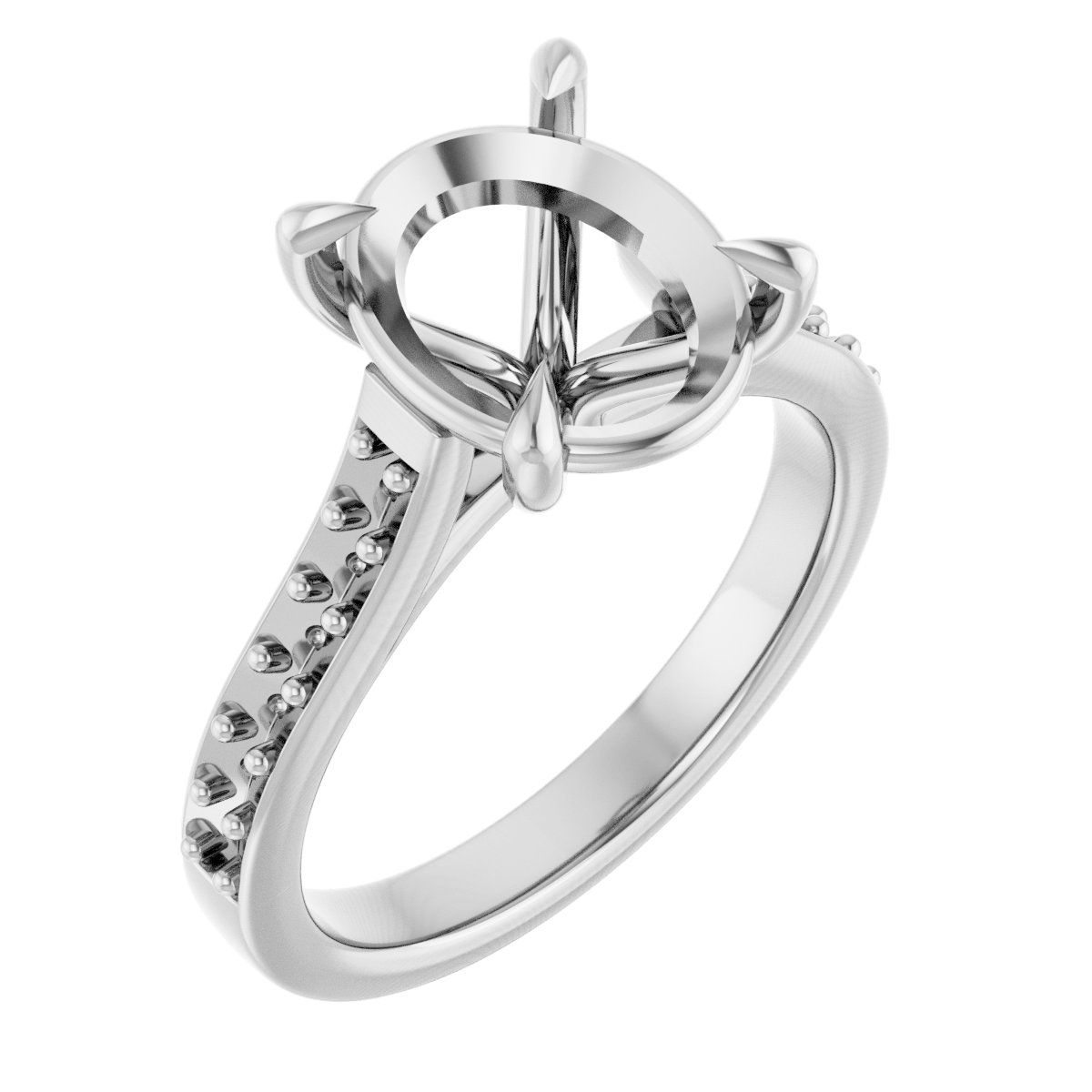 Claw-Prong Engagement Ring
