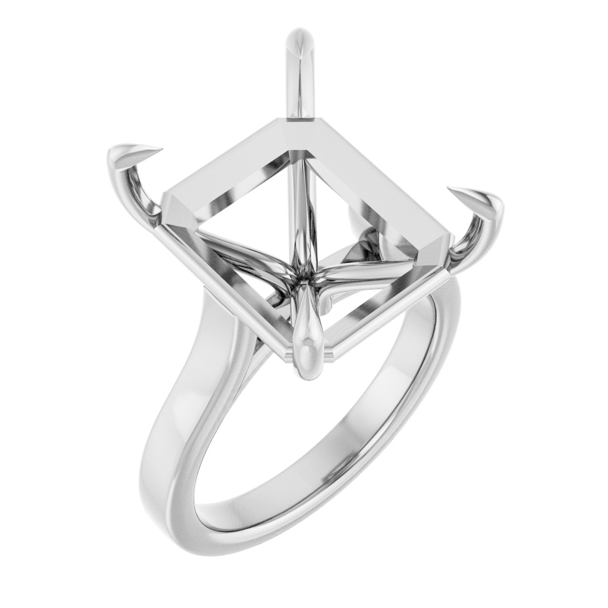 Claw-Prong Engagement Ring