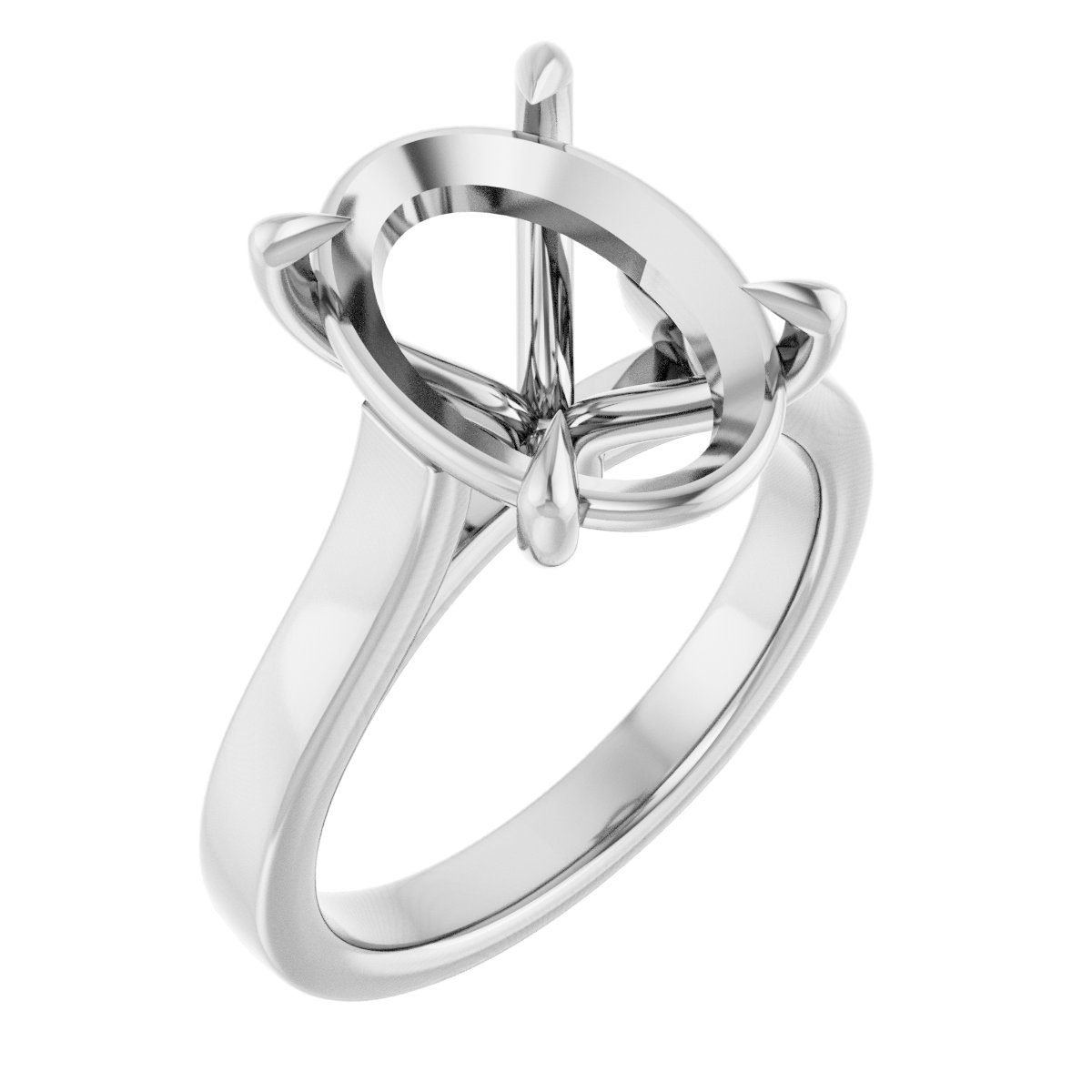 Claw-Prong Engagement Ring