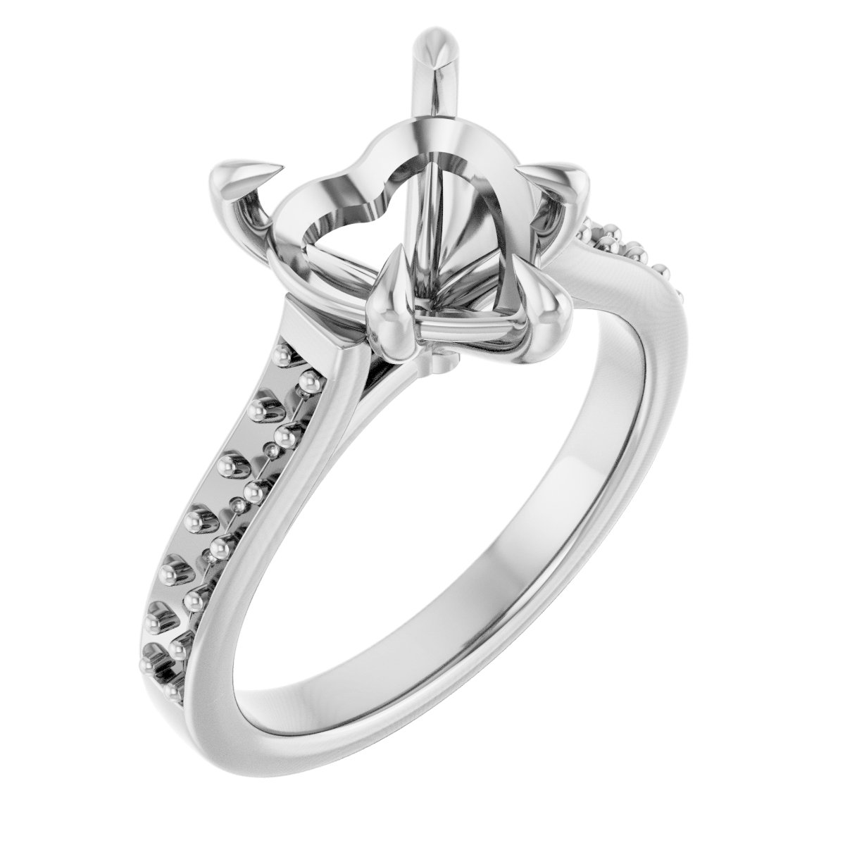 Claw-Prong Engagement Ring