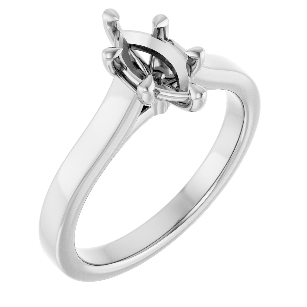 Claw-Prong Engagement Ring