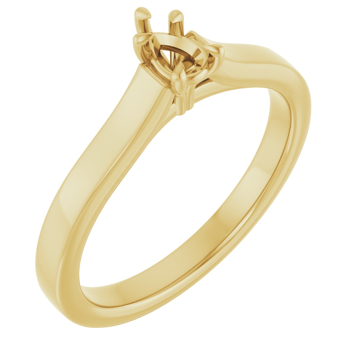 Claw-Prong Engagement Ring