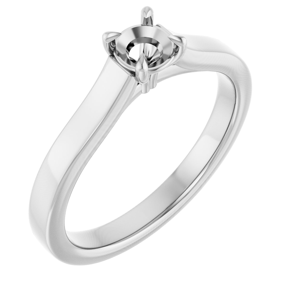 Claw-Prong Engagement Ring