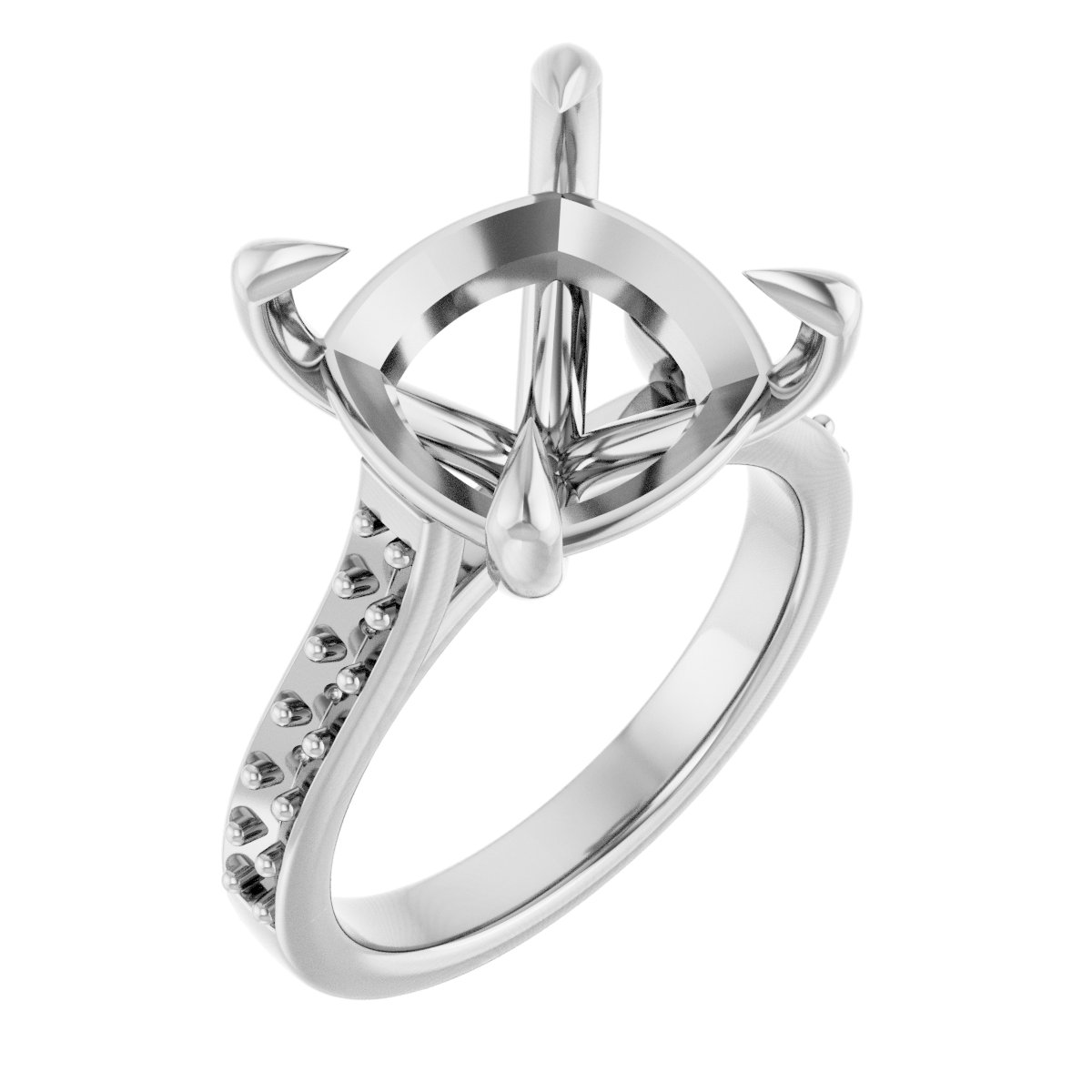 Claw-Prong Engagement Ring