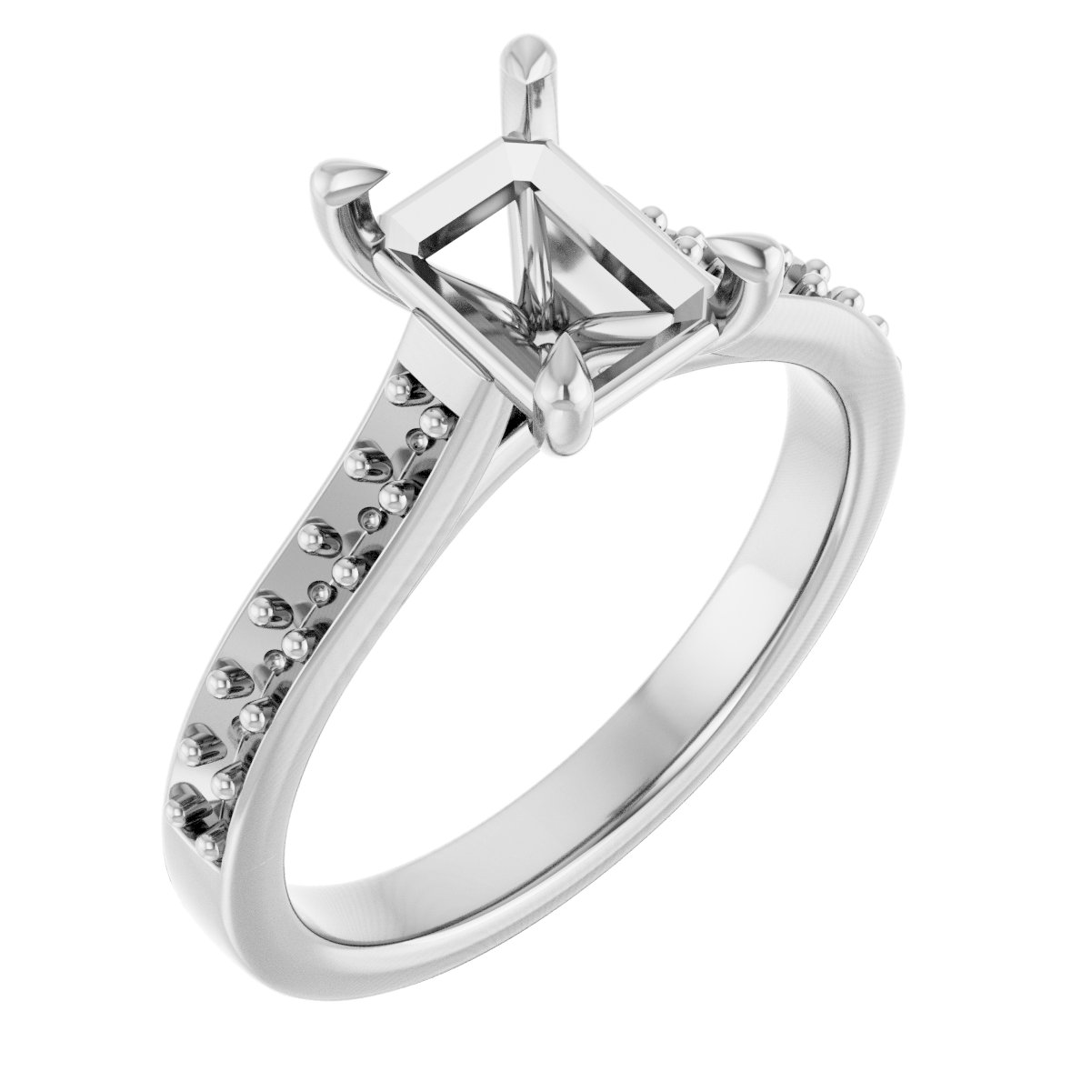 Claw-Prong Engagement Ring