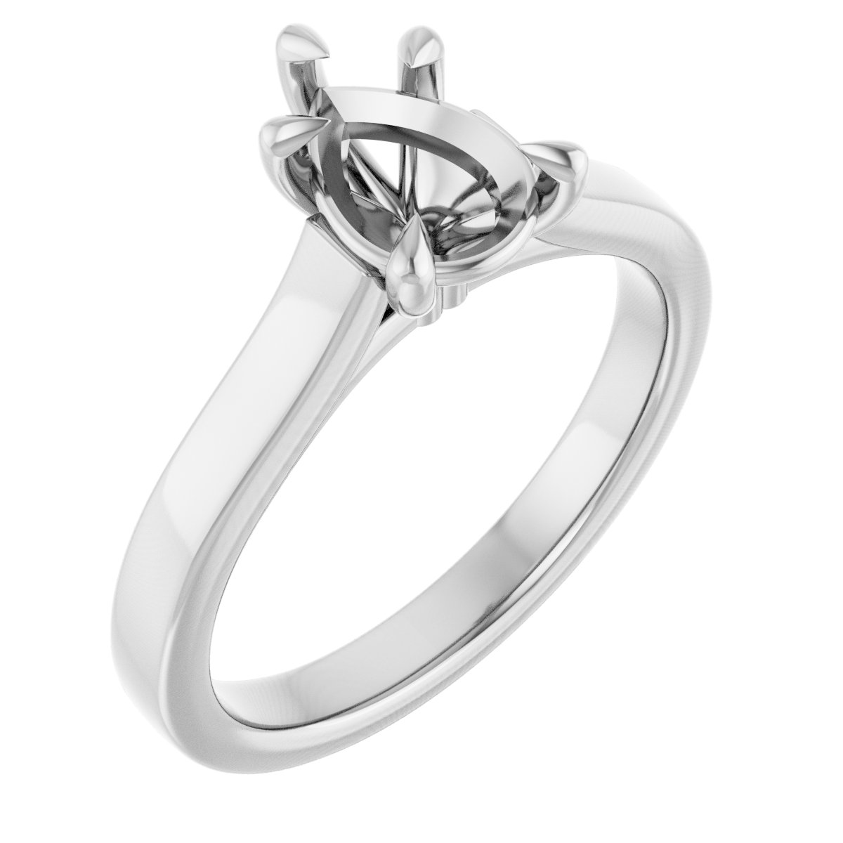 Claw-Prong Engagement Ring