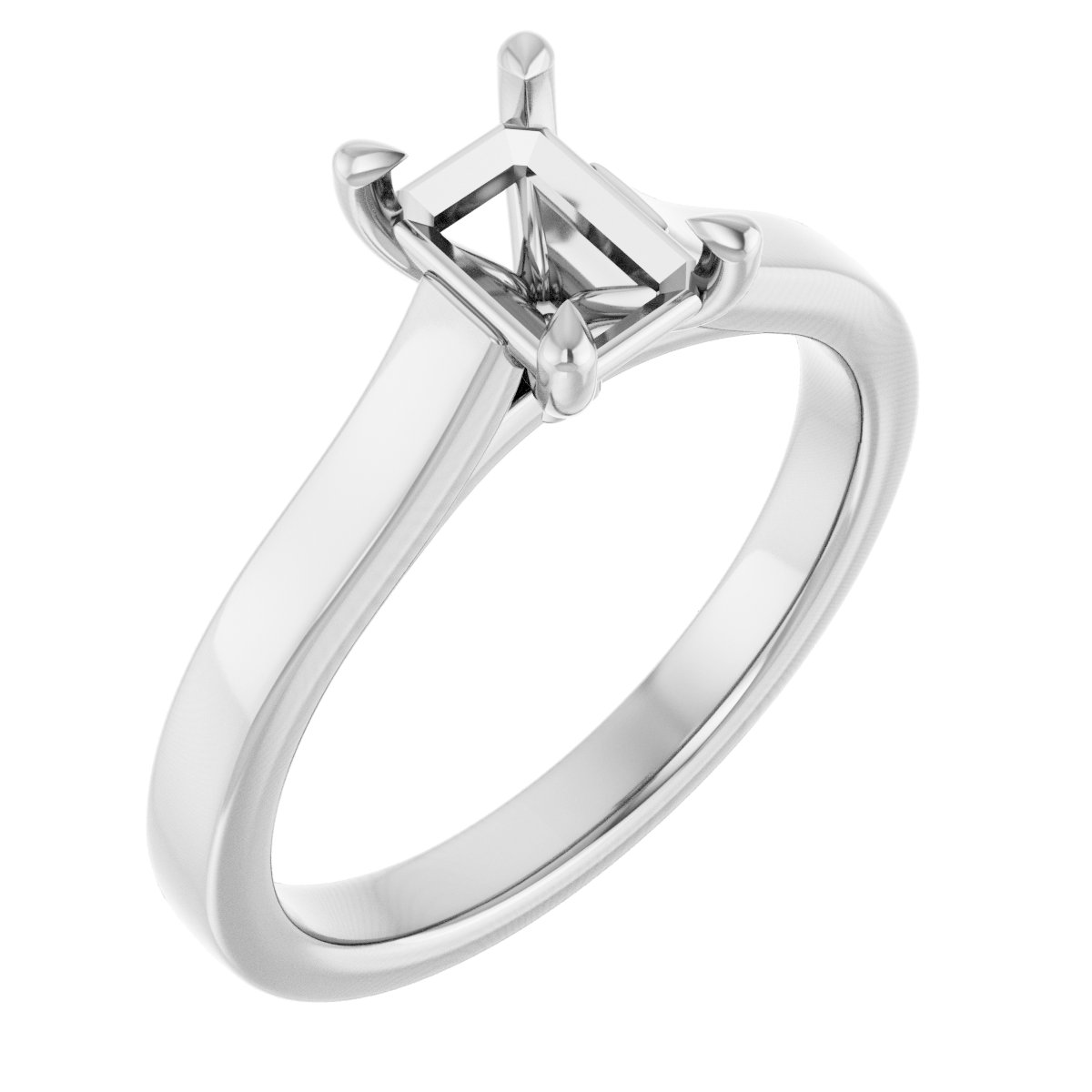 Claw-Prong Engagement Ring