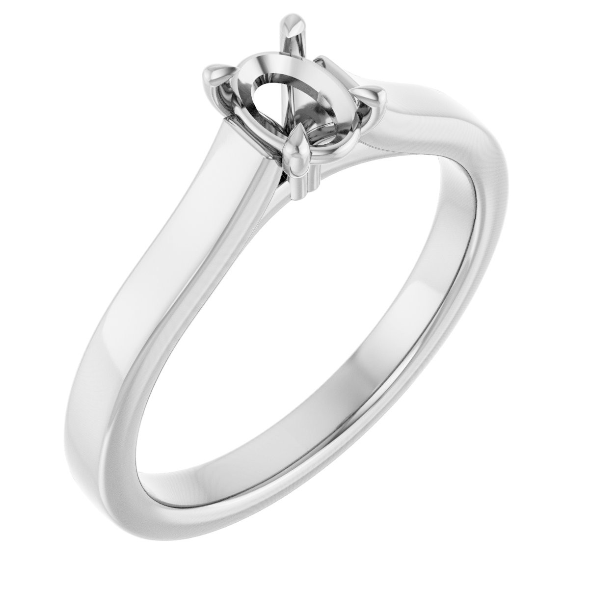 Claw-Prong Engagement Ring