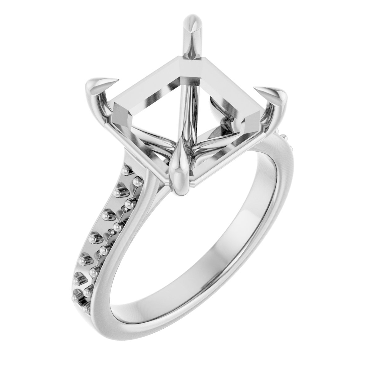 Claw-Prong Engagement Ring
