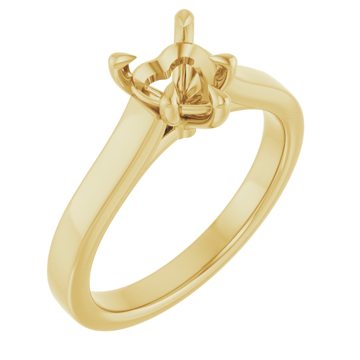 Claw-Prong Engagement Ring