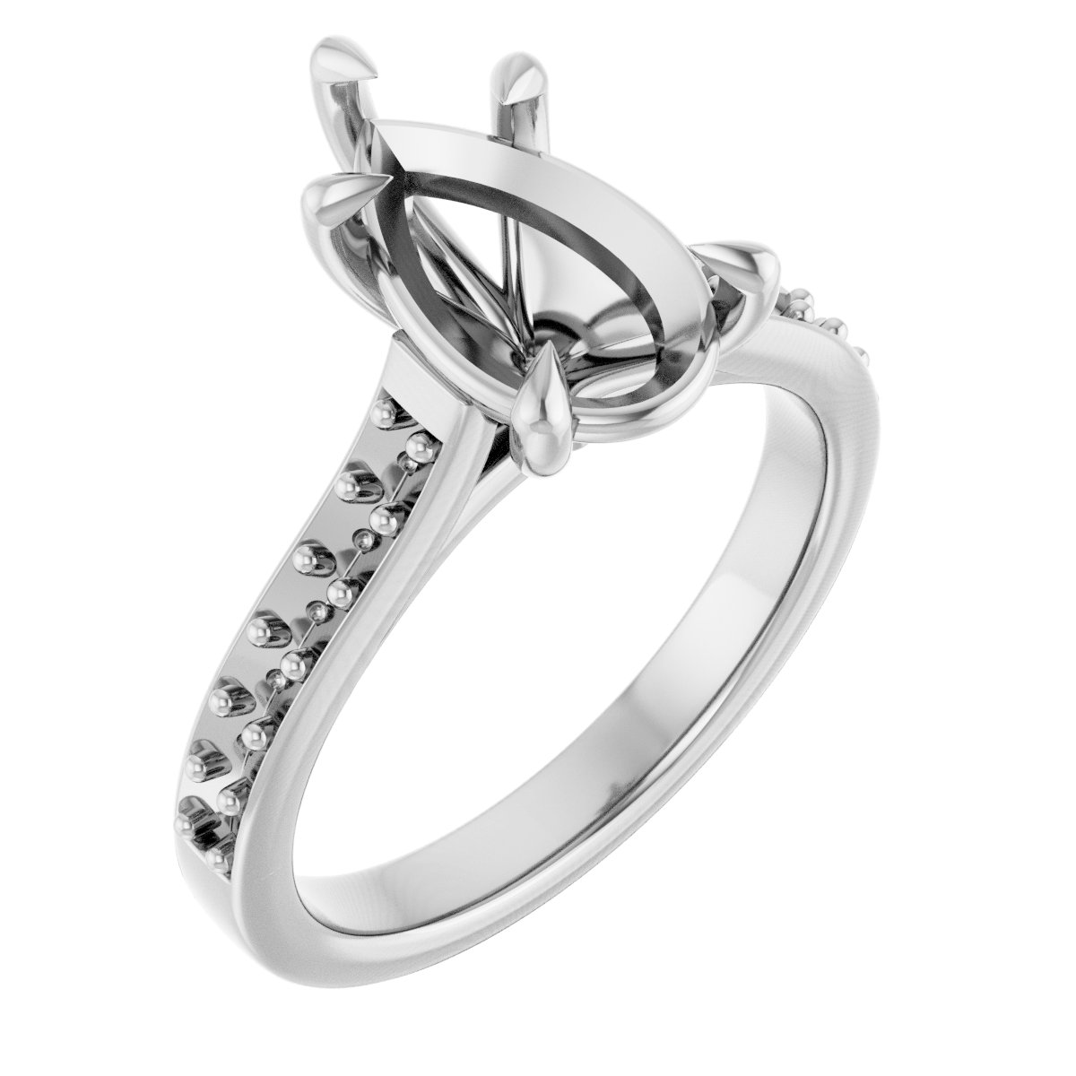 Claw-Prong Engagement Ring